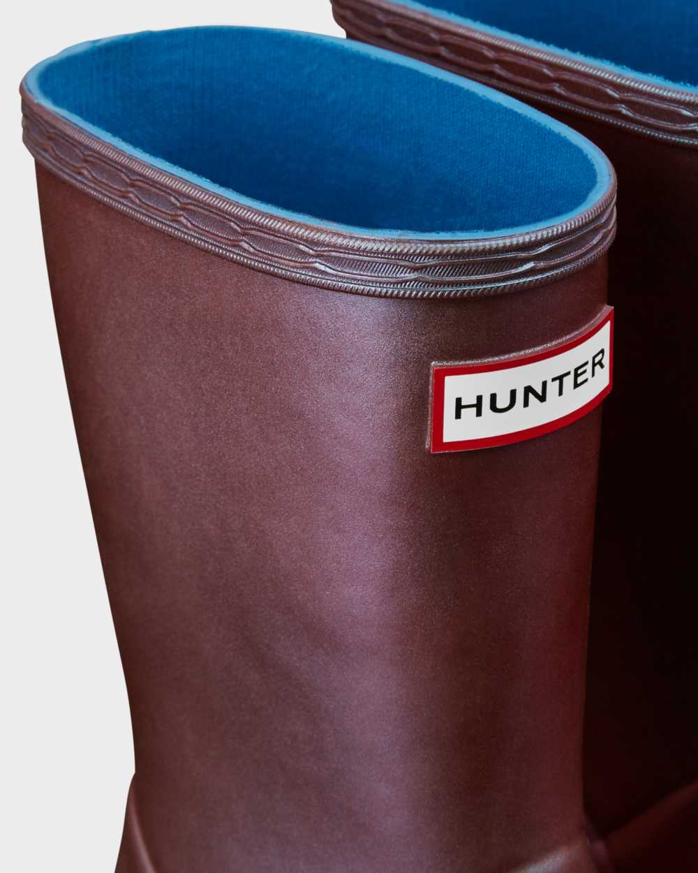 Hunter Original First Classic Nebula Kids Rain Boots NZ-54753F Blue